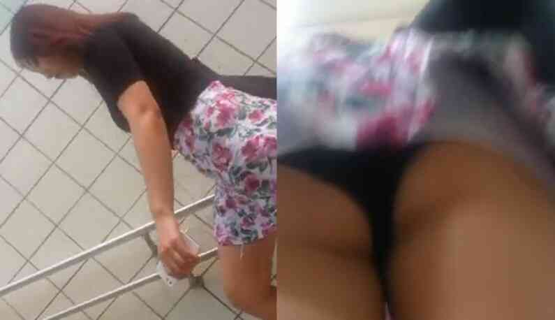 [韓國] 地鐵尾隨抄底偷拍美腿短裙～30