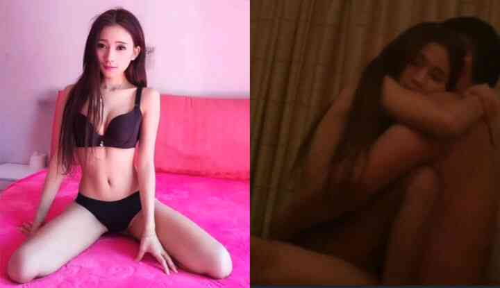 [JAV101本土精選!] 長腿小美女露露一開始說怕痛，後來卻抱緊緊要人大力點