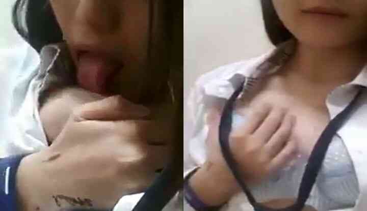 癢到呻吟自舔!銀行妹上班很飢渴  情不自禁開摸… 「海鮮」現形了!