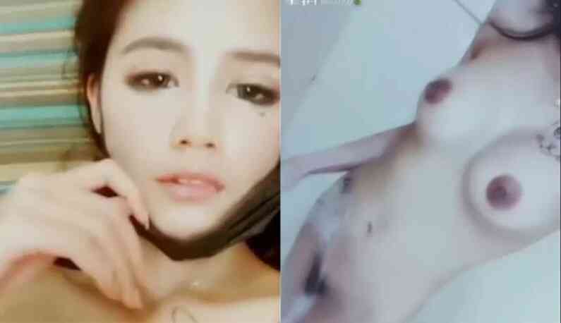 壞壞的小貓咪!吐舌引誘揉大奶~極致挑逗就是要「引戰」:有種讓我投降阿1