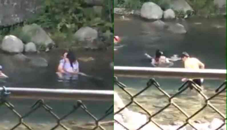 [台灣] 烤肉區曬恩愛?!被路過遊客拍了下來!!