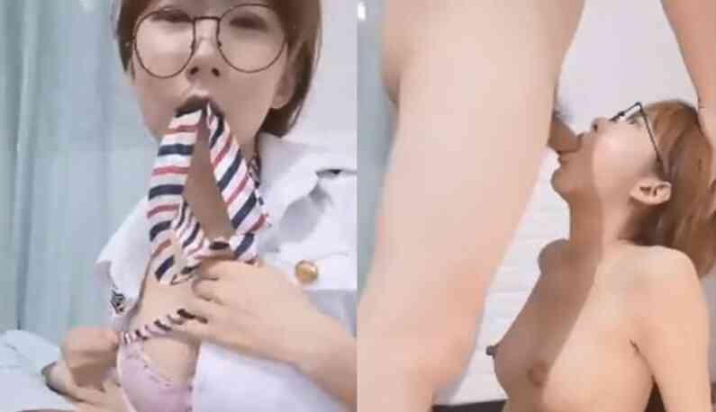 可愛眼鏡娘 空軍大奶號準備起飛,請繫上安全帶