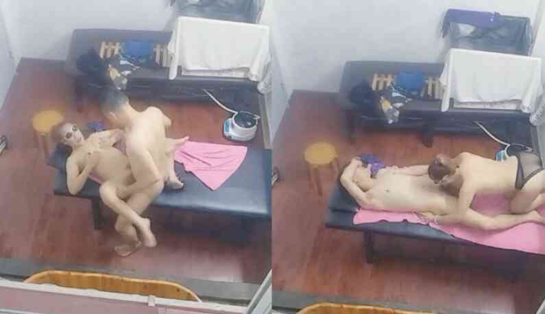นักนวดดูแลลูกค้าอยากเทตัว