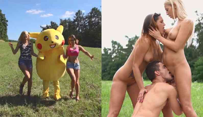 [歐美] 啊！野生的皮卡丘跑出來了！用深情的吻喚醒沉睡的王子吧❤