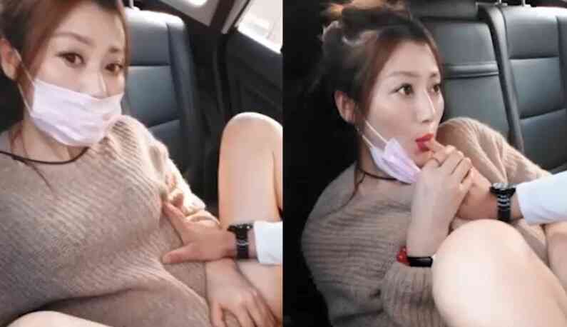 น้องสาวที่ขี้อายและกลัวถูกรถตกใจหลังจากคลื่นซัด~ หน้ากากถูกดึงออกทันทีที่ฉันตื่นเต้น!!