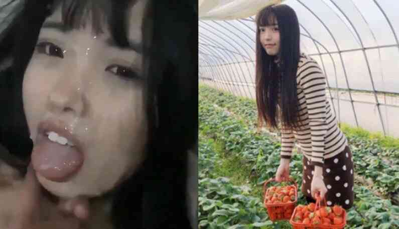 草莓妹被射後不理?滿臉愛液還渴望葛格的臨幸~