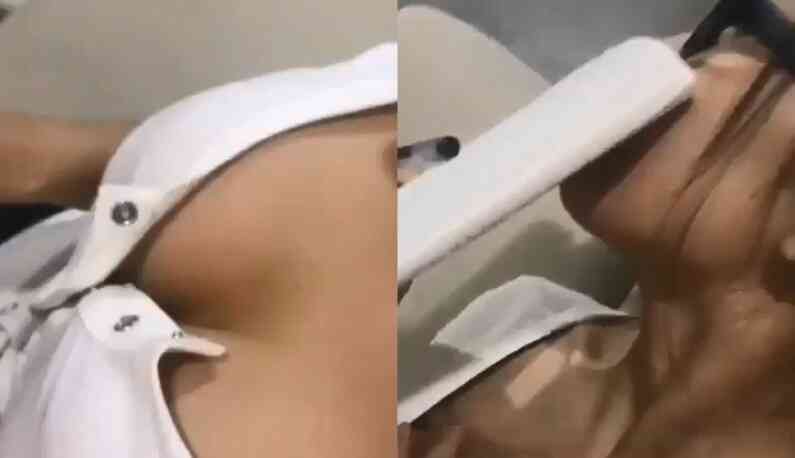 老師~你的奶子借我摸一下好嗎?