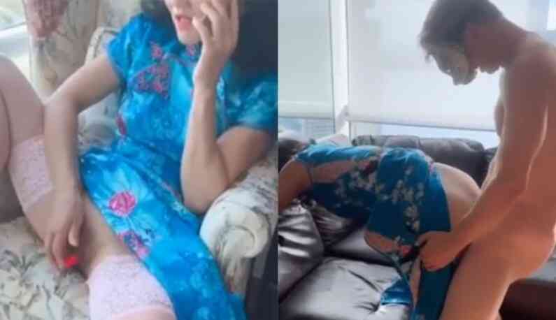 唯美人妻自慰不甘寂寞~還要打電話讓炮友知道!索性叫他快點來幹!